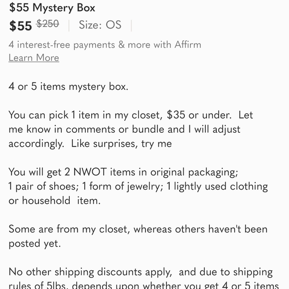 $55 Mystery Box - Picture 2 of 2